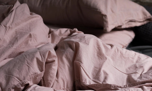 Quilt covers pink in trend