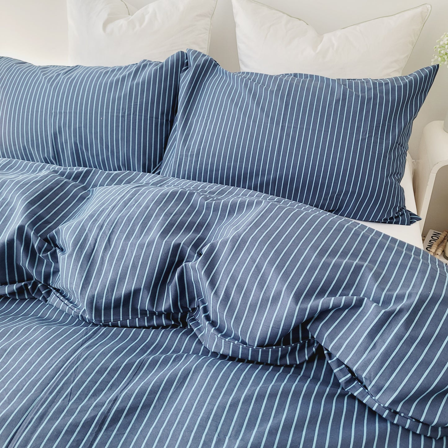 Abril-Premium 100% Cotton Quilt Cover Set