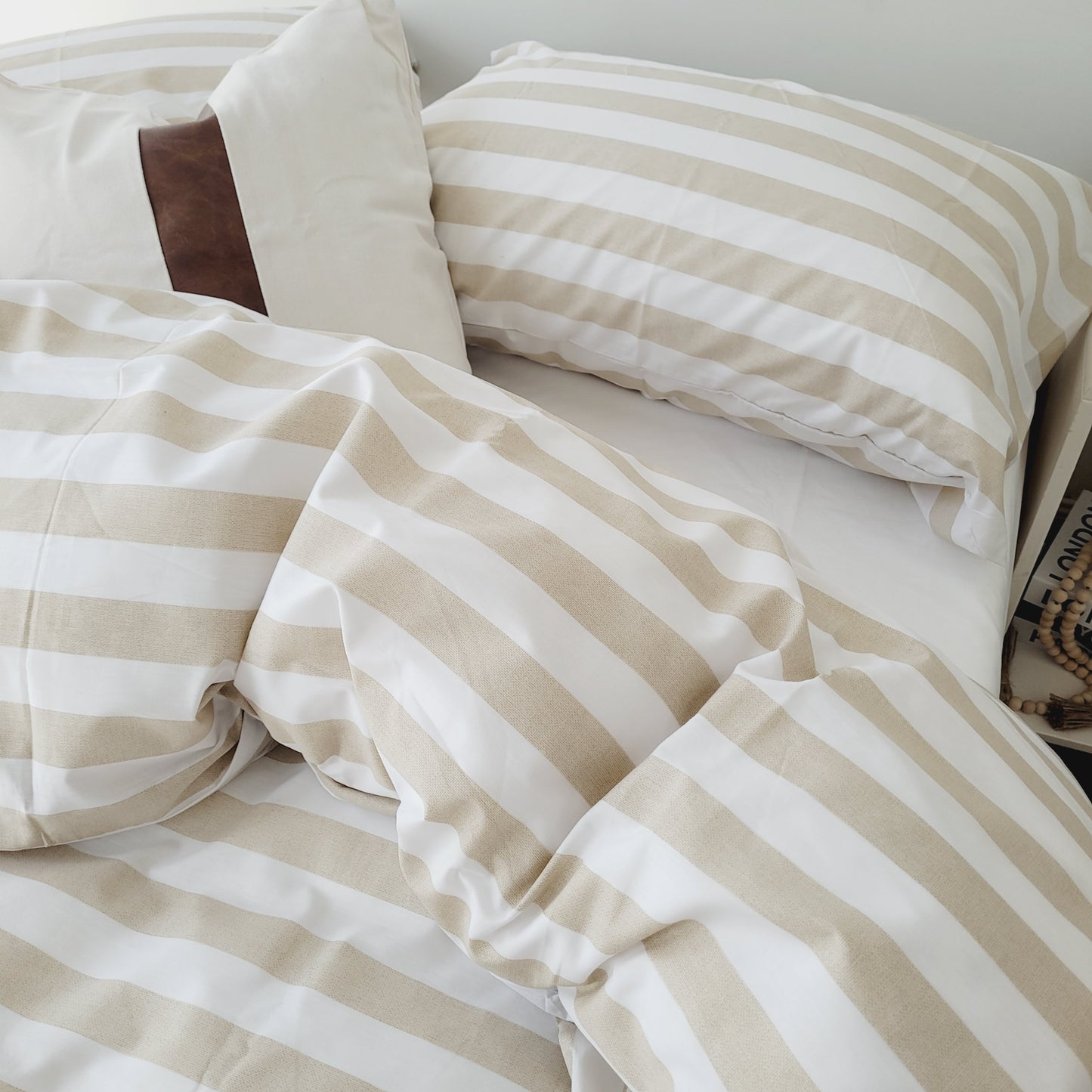 Luna Quilt Cover Set-Moisture-Wicking Fabric in Pure Cotton