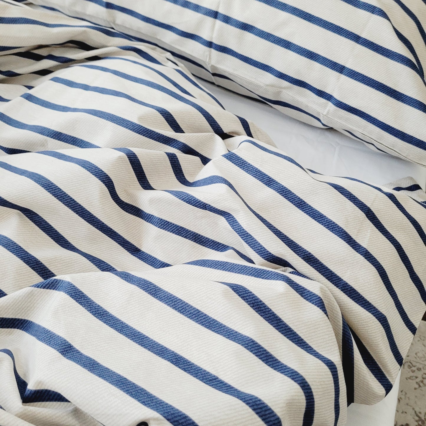 Ava Quilt Cover Set-Moisture-Wicking Fabric in Pure Cotton