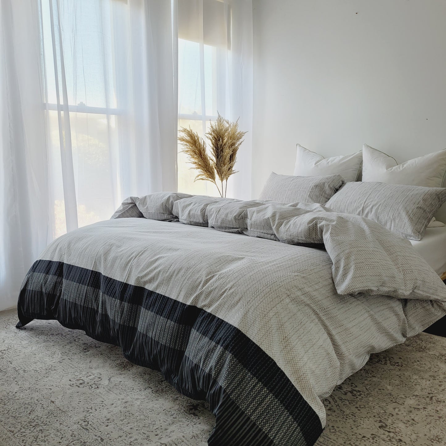 Skye-Eco Living Ultra Light Quilt Cover Set