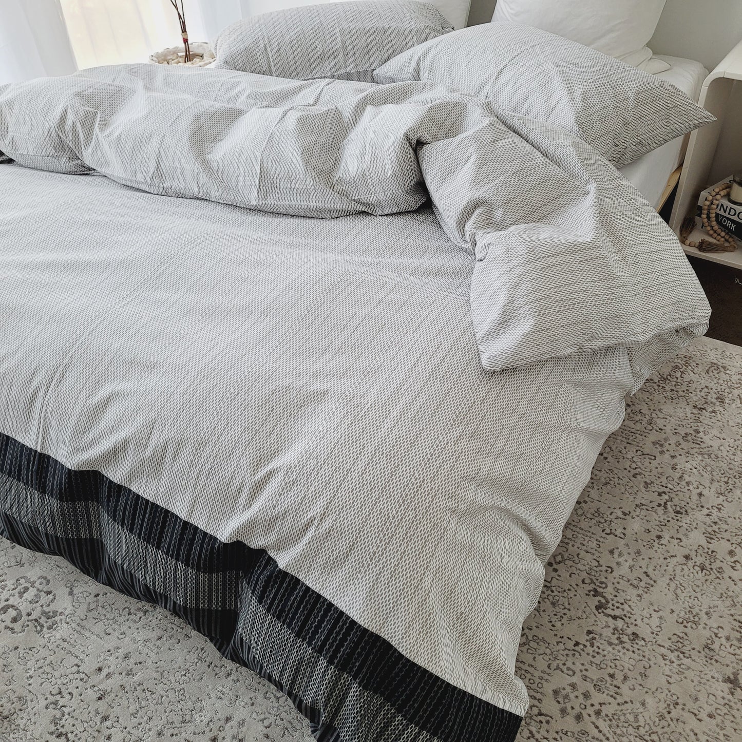Skye-Eco Living Ultra Light Quilt Cover Set