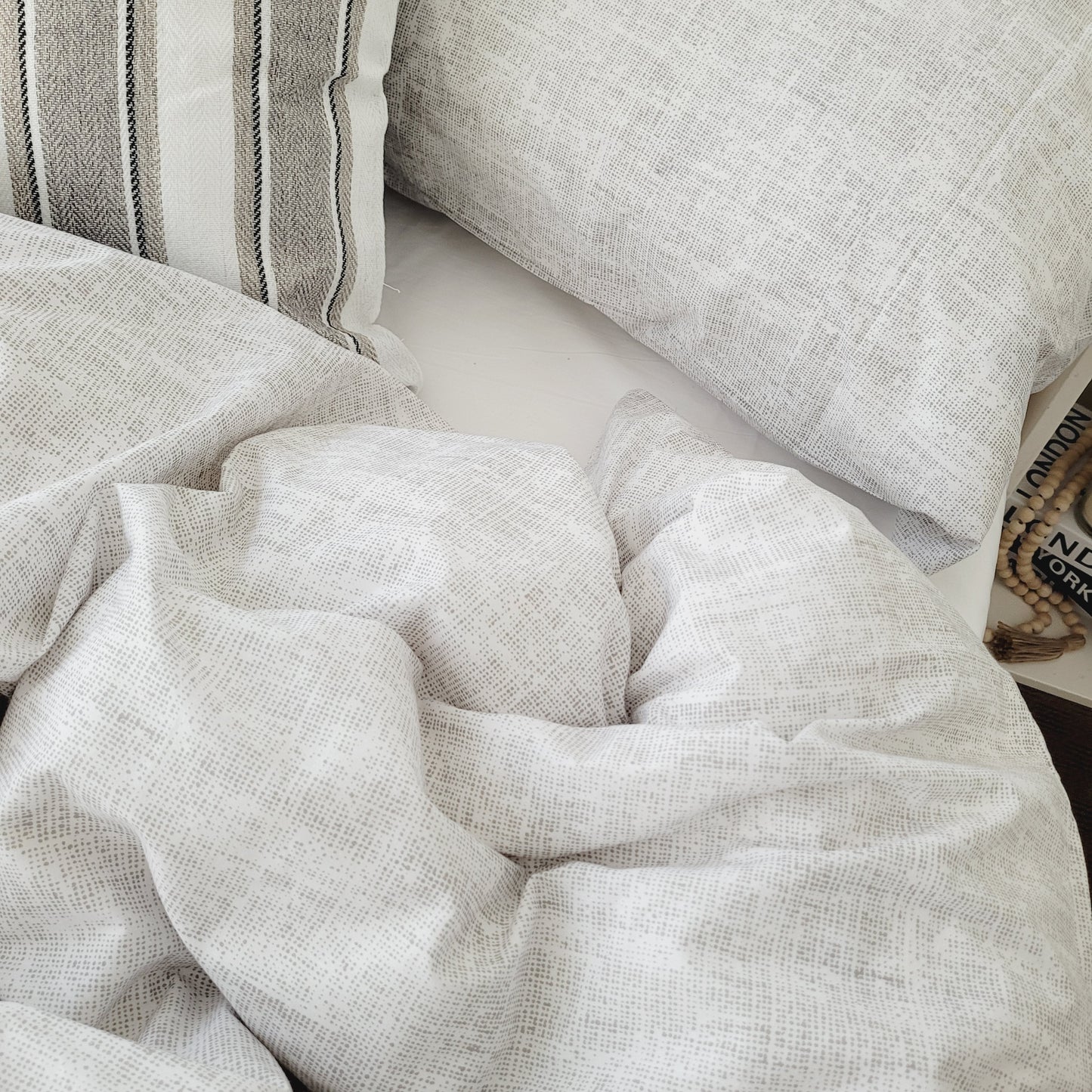 Ana-Eco Living Ultra Light Quilt Cover Set