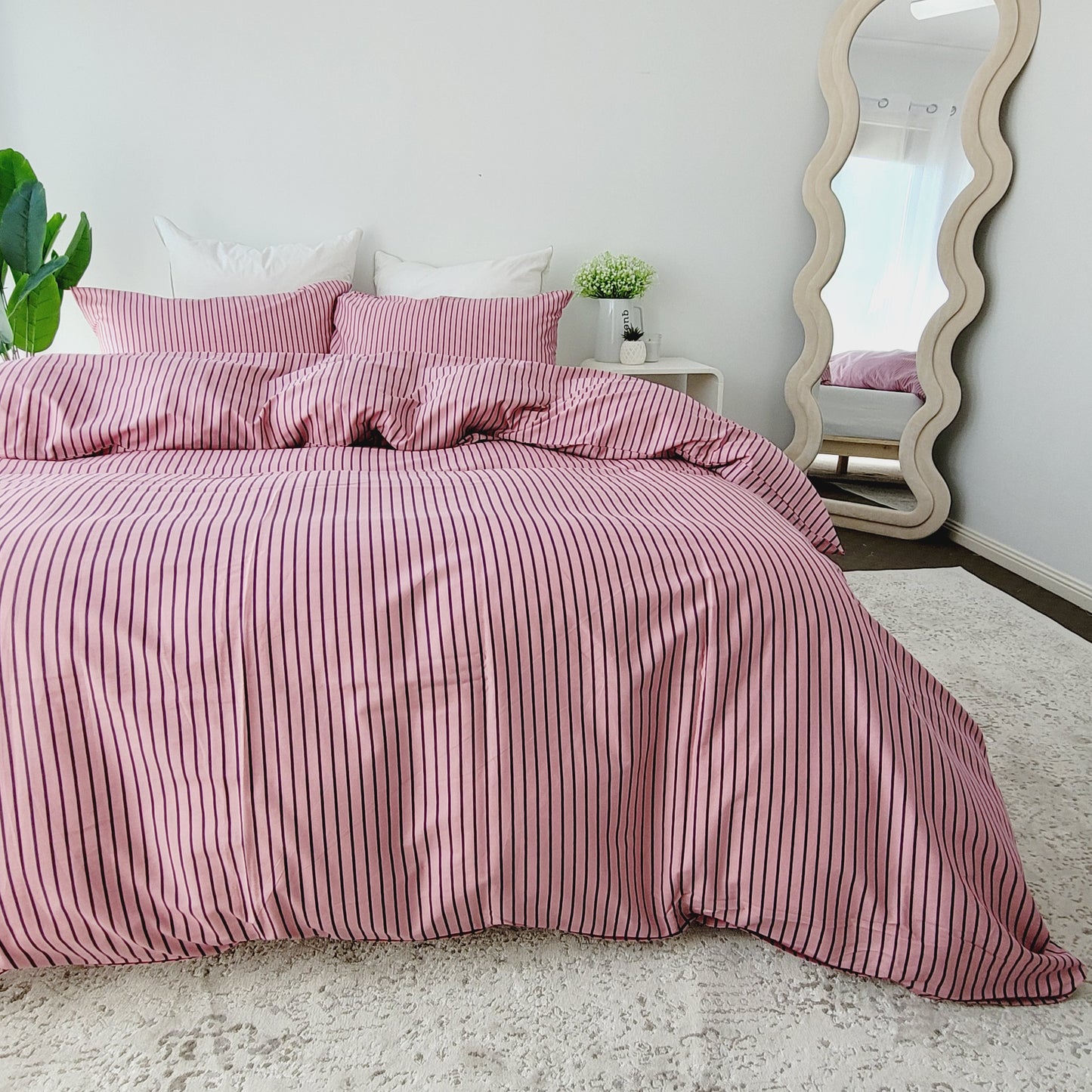 Alexa-Premium 100% Cotton Quilt Cover Set