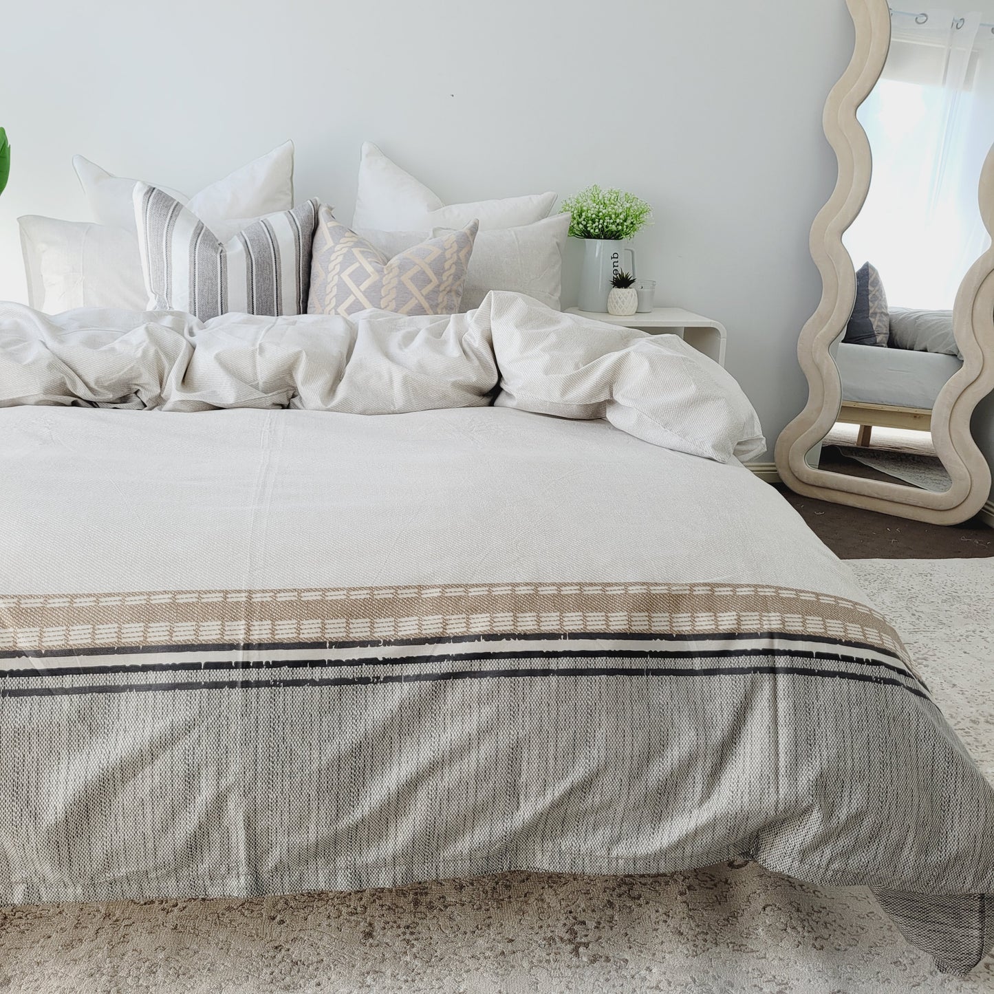 Aria Quilt Cover Set – Soft Cotton with Fade-Resistant Colors