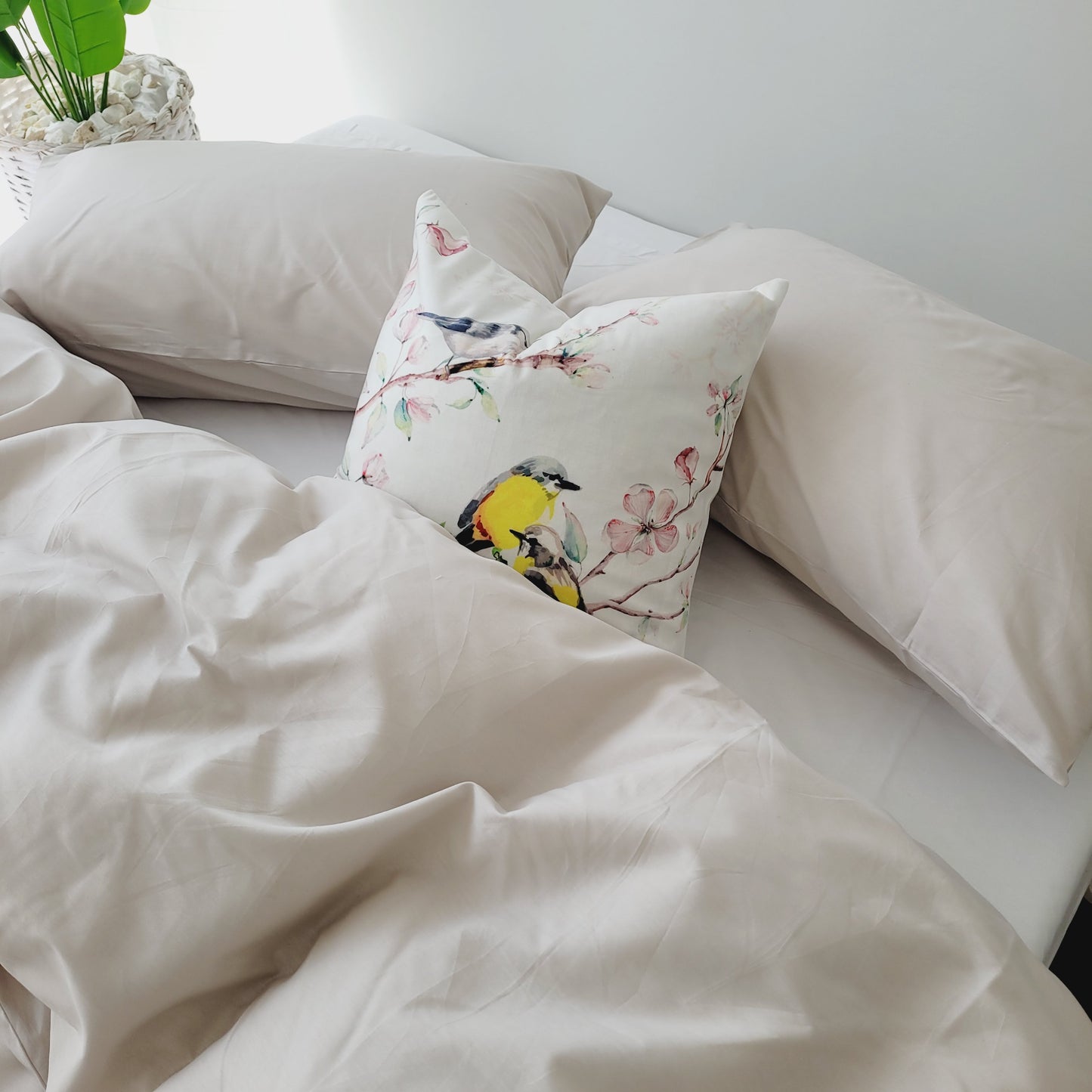 Milo-Premium 100% Cotton Quilt Cover Set