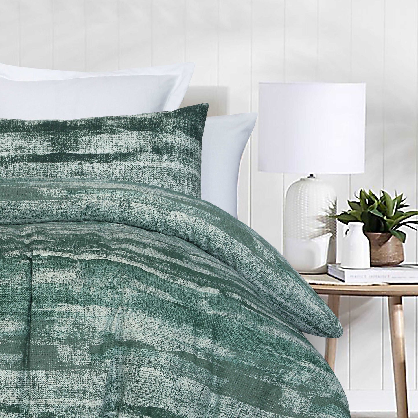 Cotton Quilt Cover | Eden Sage