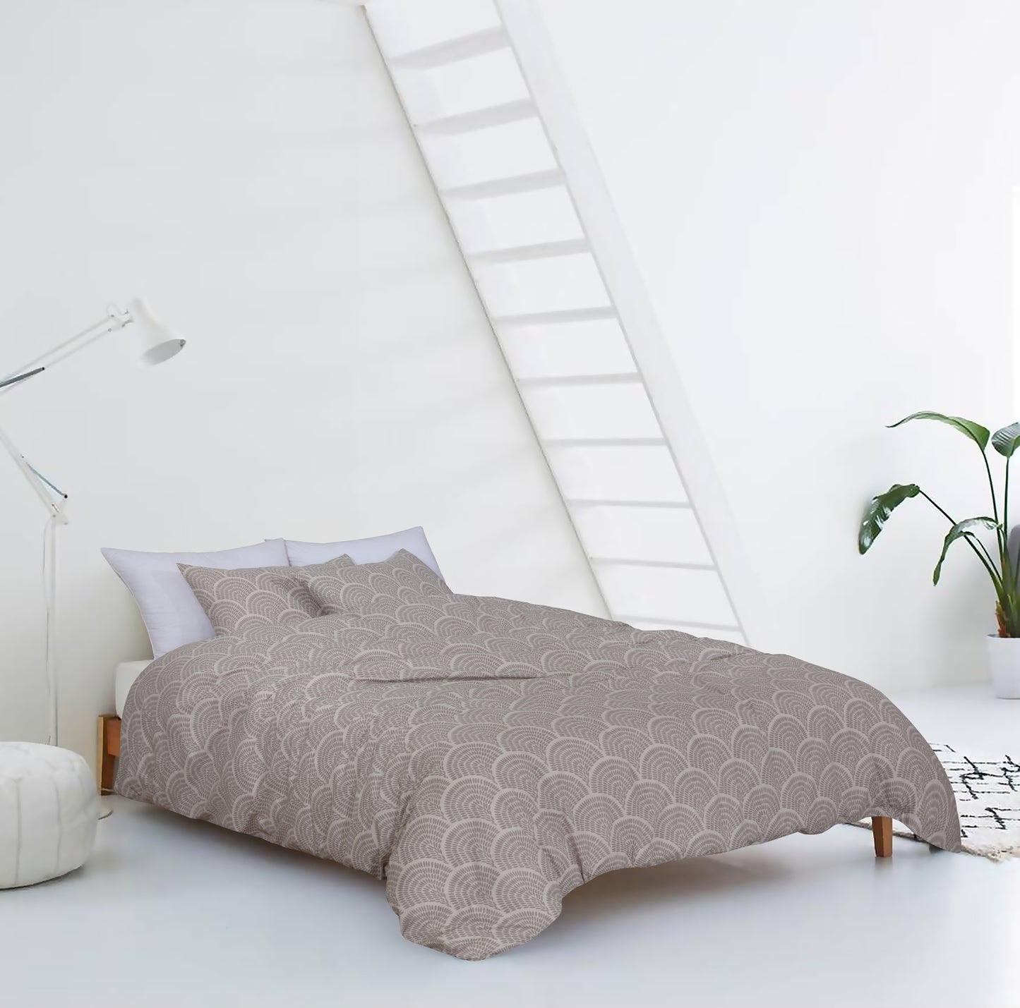 Bella Printed Cotton Quilt Set – Anti-Allergy, Ultra-Soft Bedding