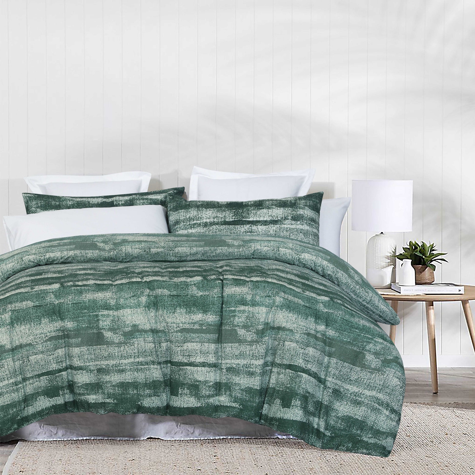 Cotton Quilt Cover | Eden Sage