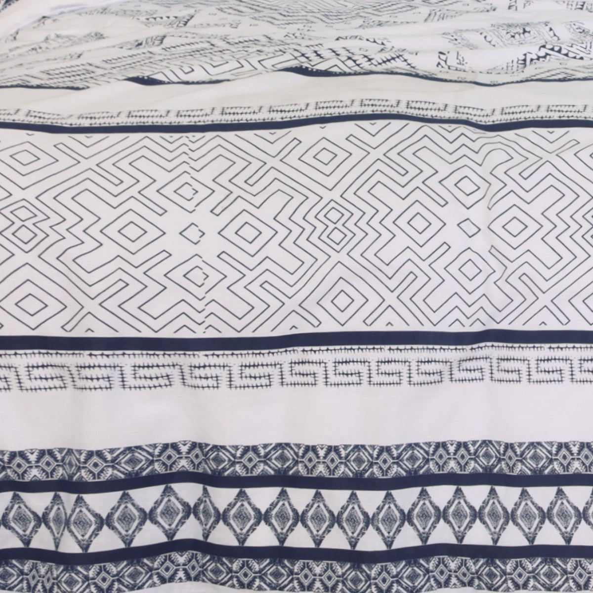 Island Serenity Quilt Cover Set– Lightweight Warmth with a Polished Look | Pure Cotton