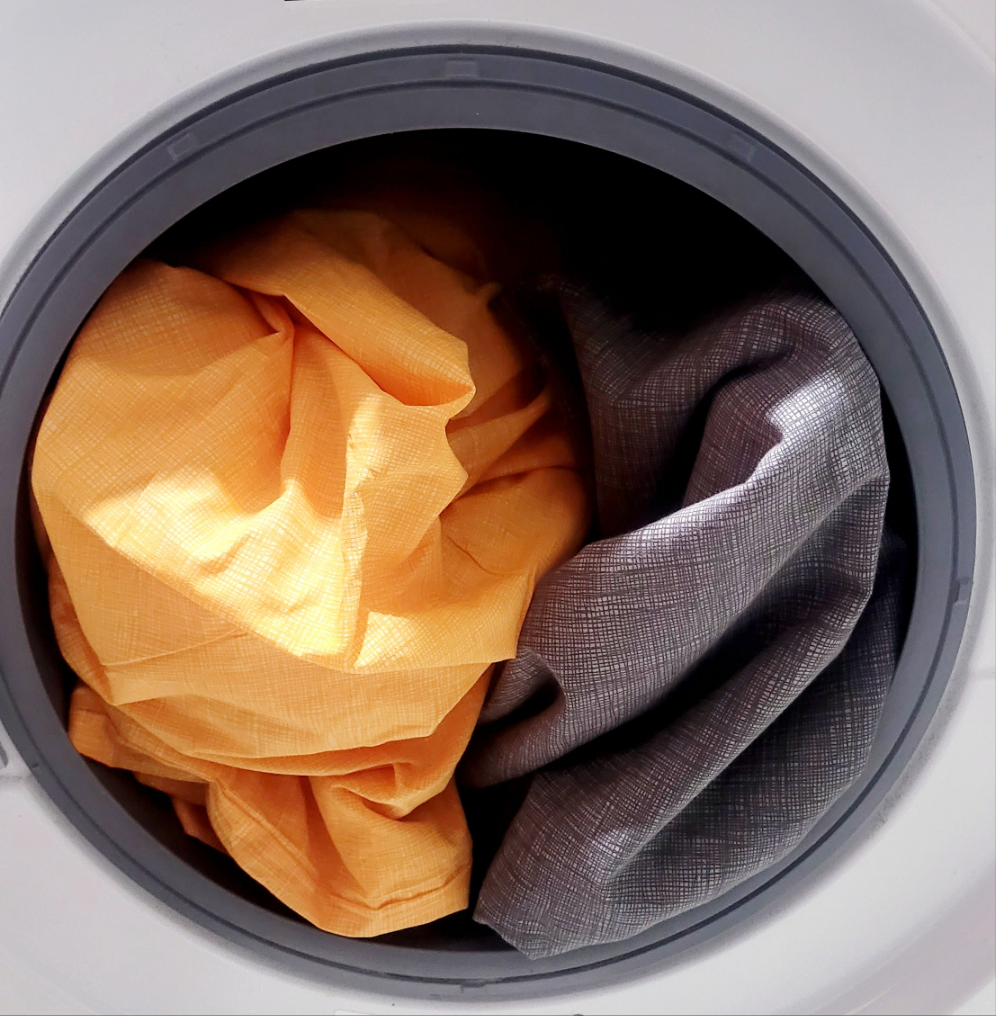 Yellow Textured Print Quilt Cover Set - Pure Cotton with Ornate Patterns