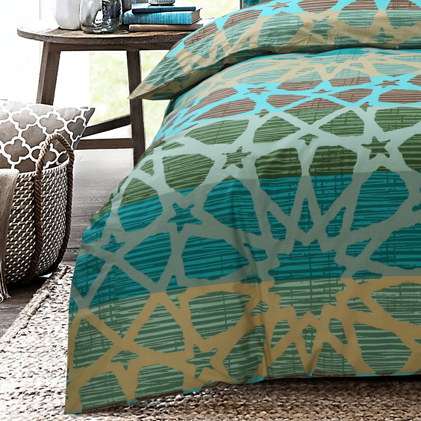 100 % Cotton Duvet Cover Set | Oasis