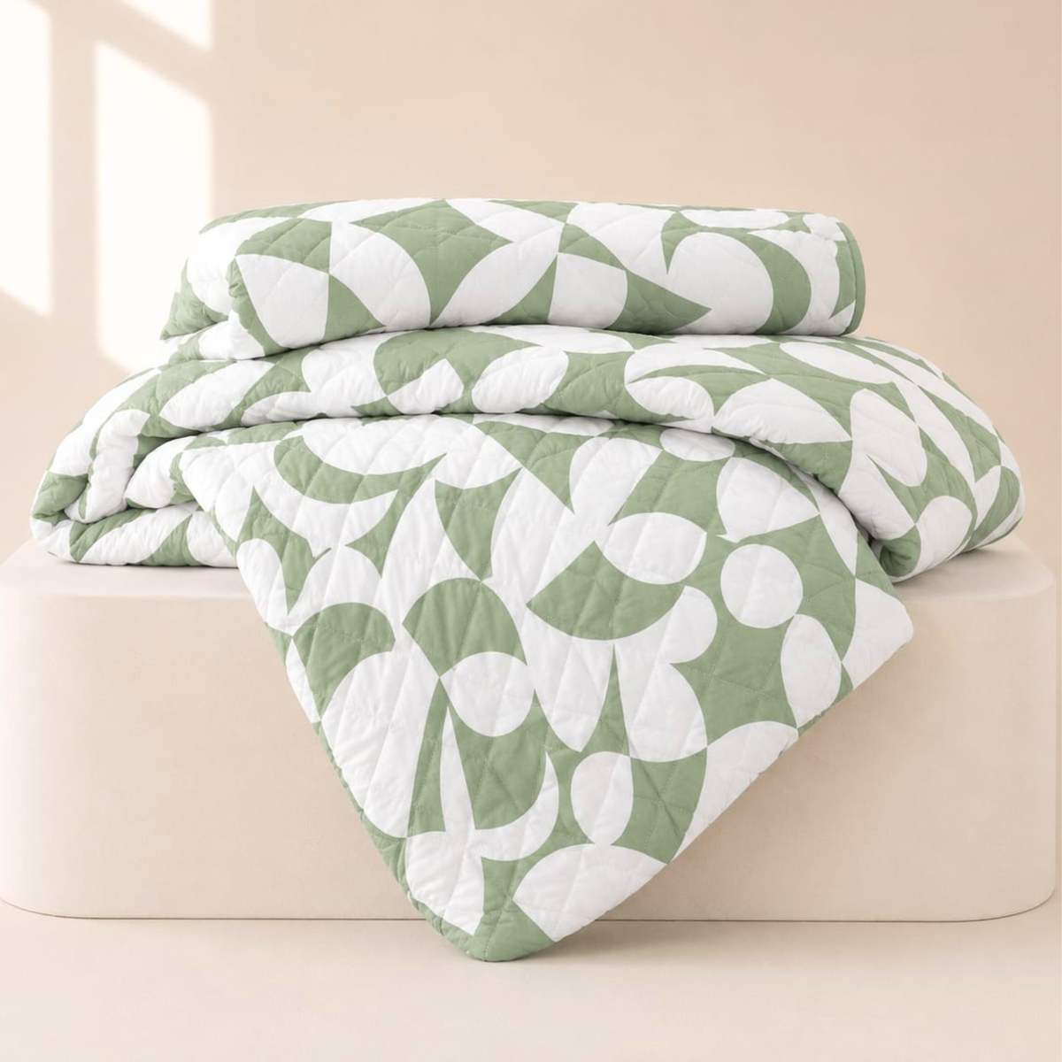 Scandi Sage Bedspread