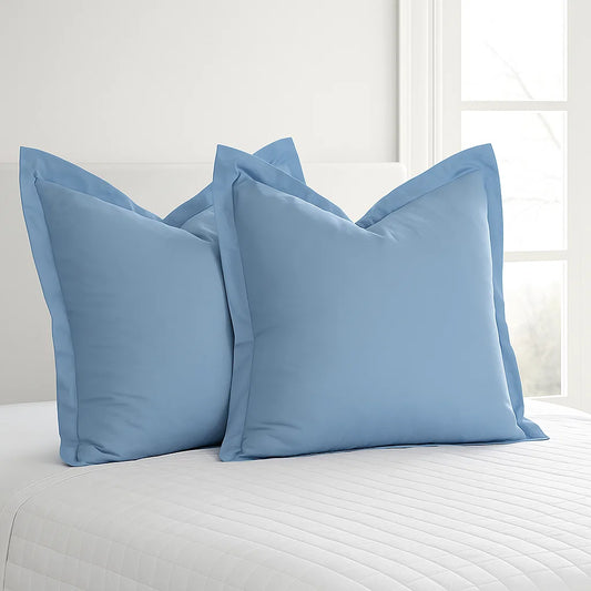 Blue Europeon Pillowcase | 65x65cm