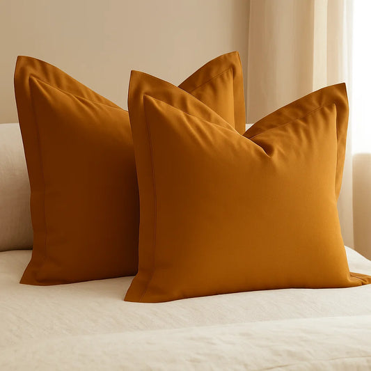 Latte Europeon Pillowcase | 100% Cotton