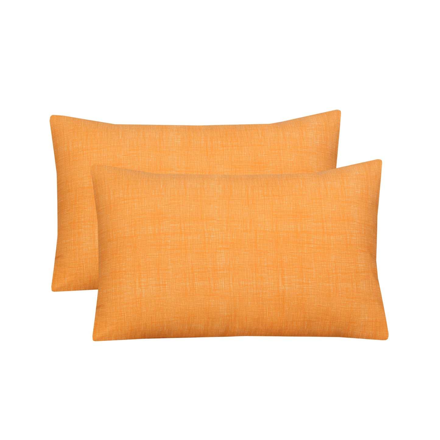 Yellow Textured Print Pillowcases-Standard size | 100% Cotton