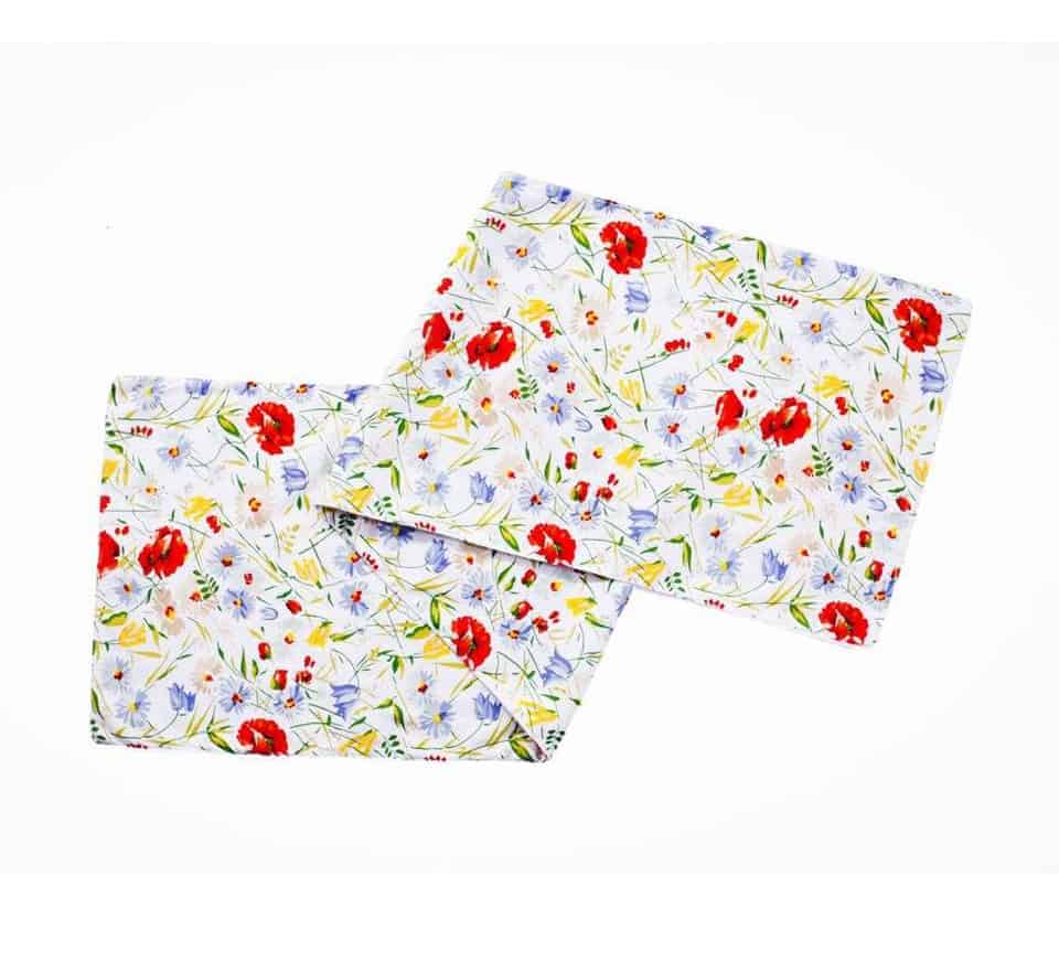 Table Runner | Multi Flower Duck