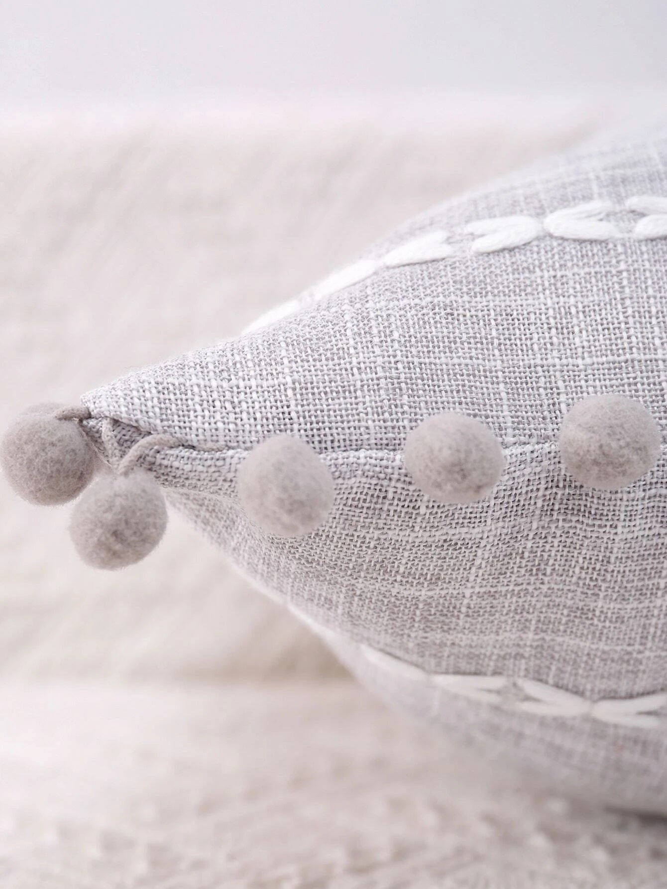 Cushion Cover | Zina Pom Pom