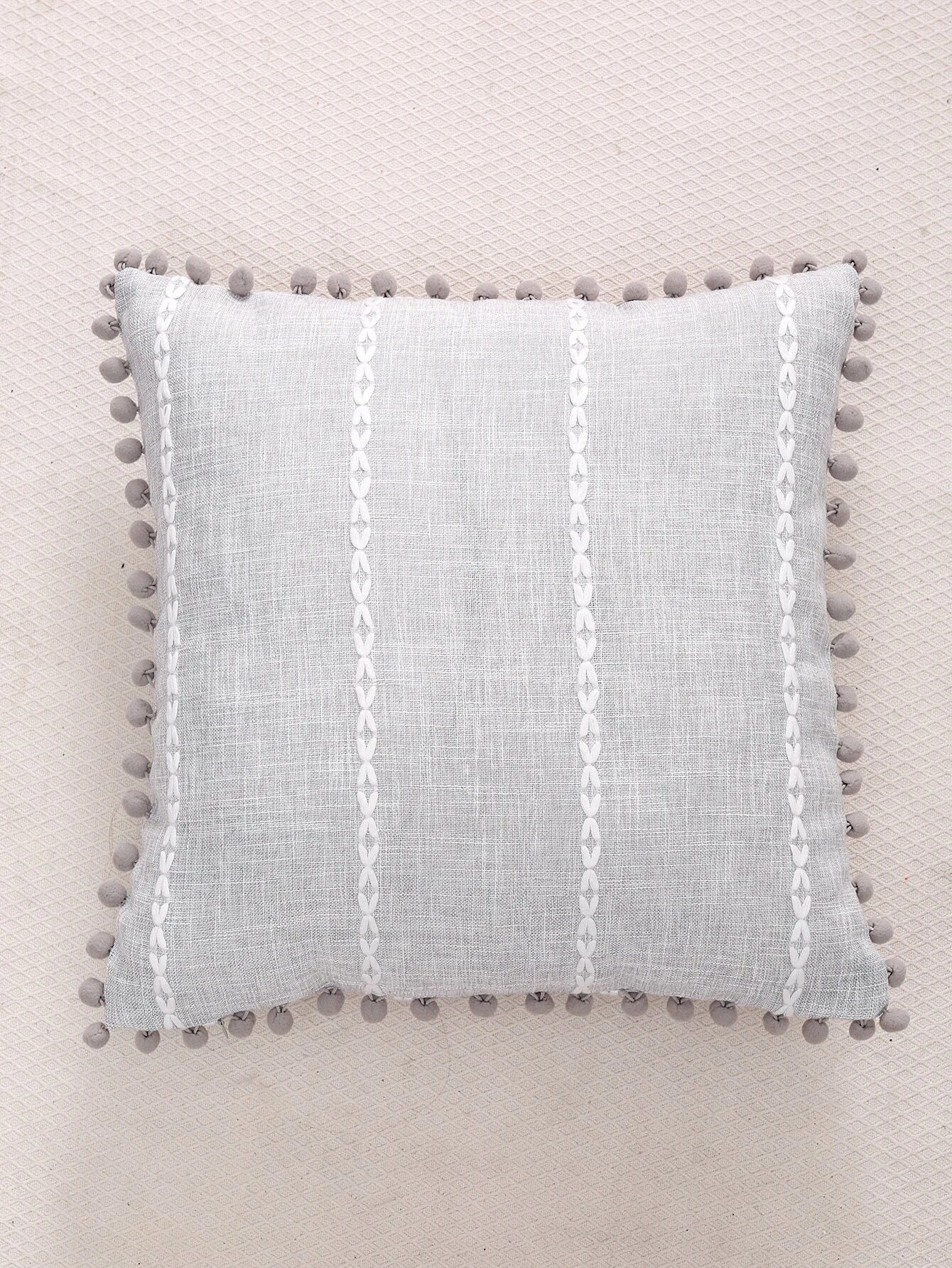 Cushion Cover | Zina Pom Pom