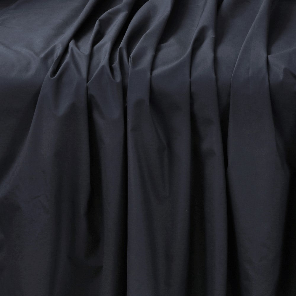 Cotton Rich Flat & Fitted Sheet Set – Light, Durable with a Crisp Finish | Black