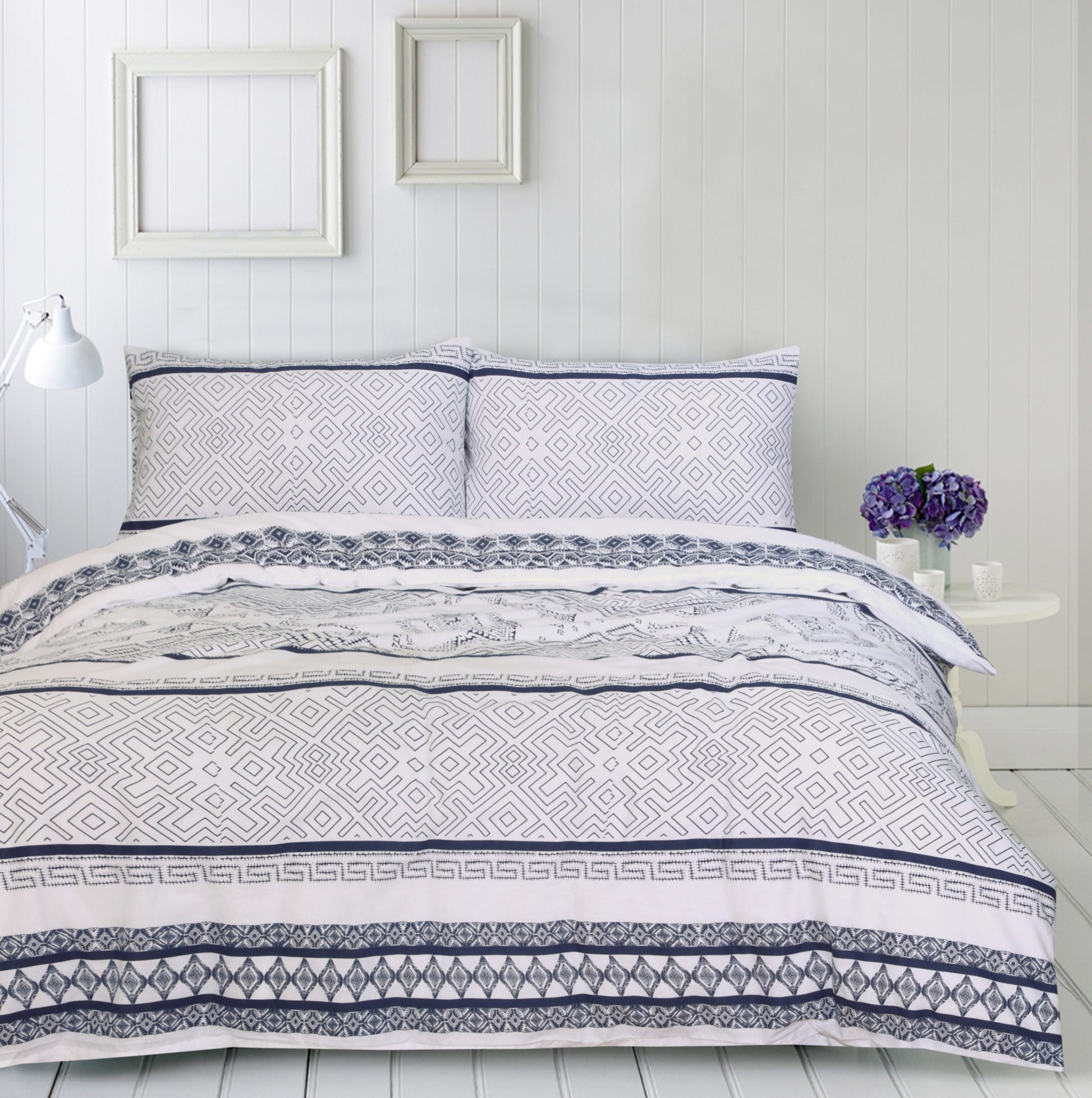 100 % Cotton Duvet Cover Set with Extra Standard Pillow Covers | New Hampton