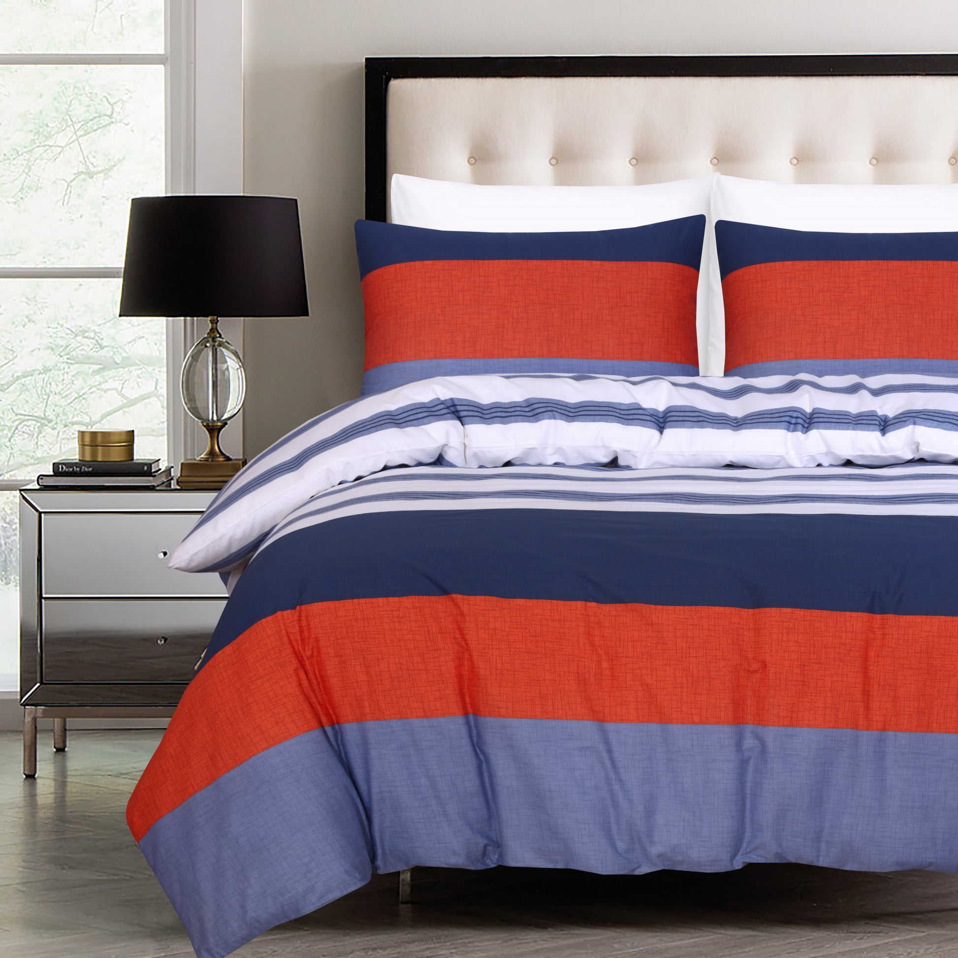 100 % Cotton Duvet Cover Set | Kara