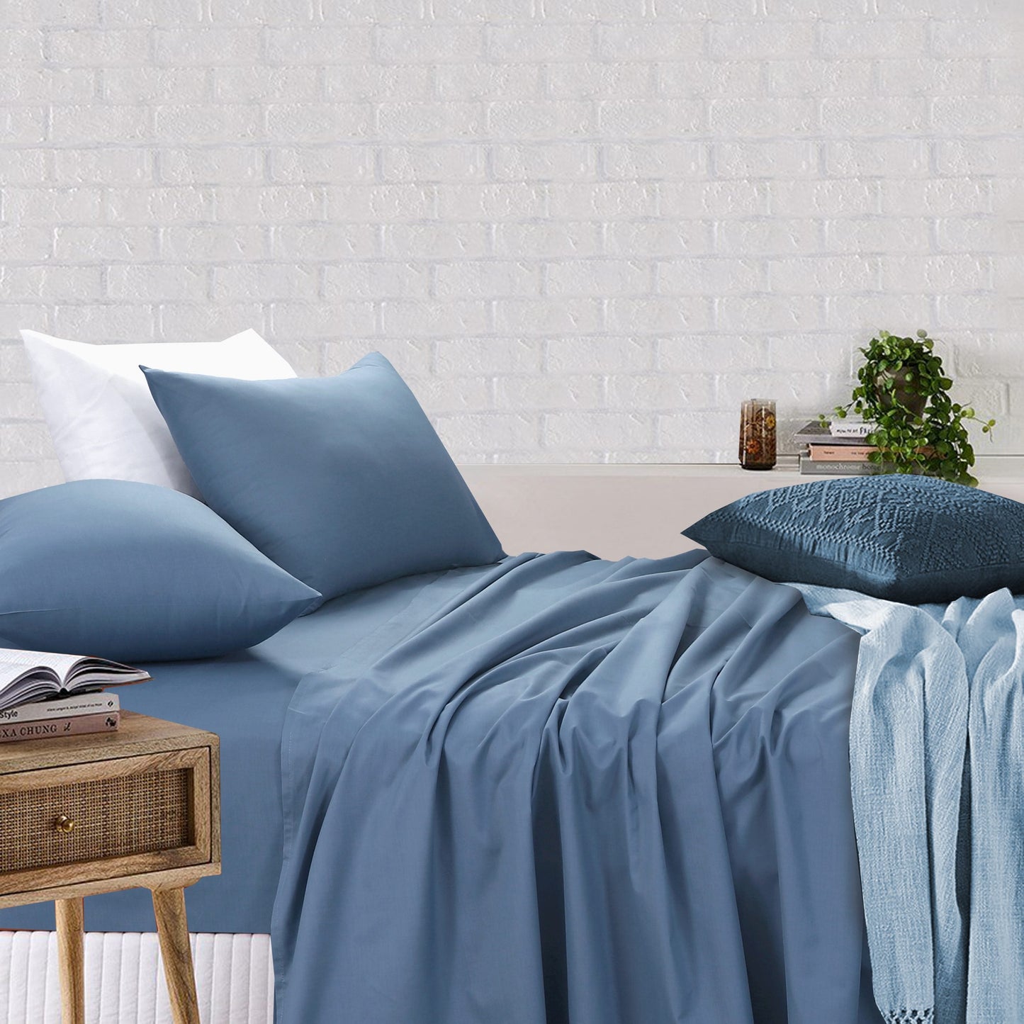 Sheet Set | Marine Bed Sheet with Pillow Covers
