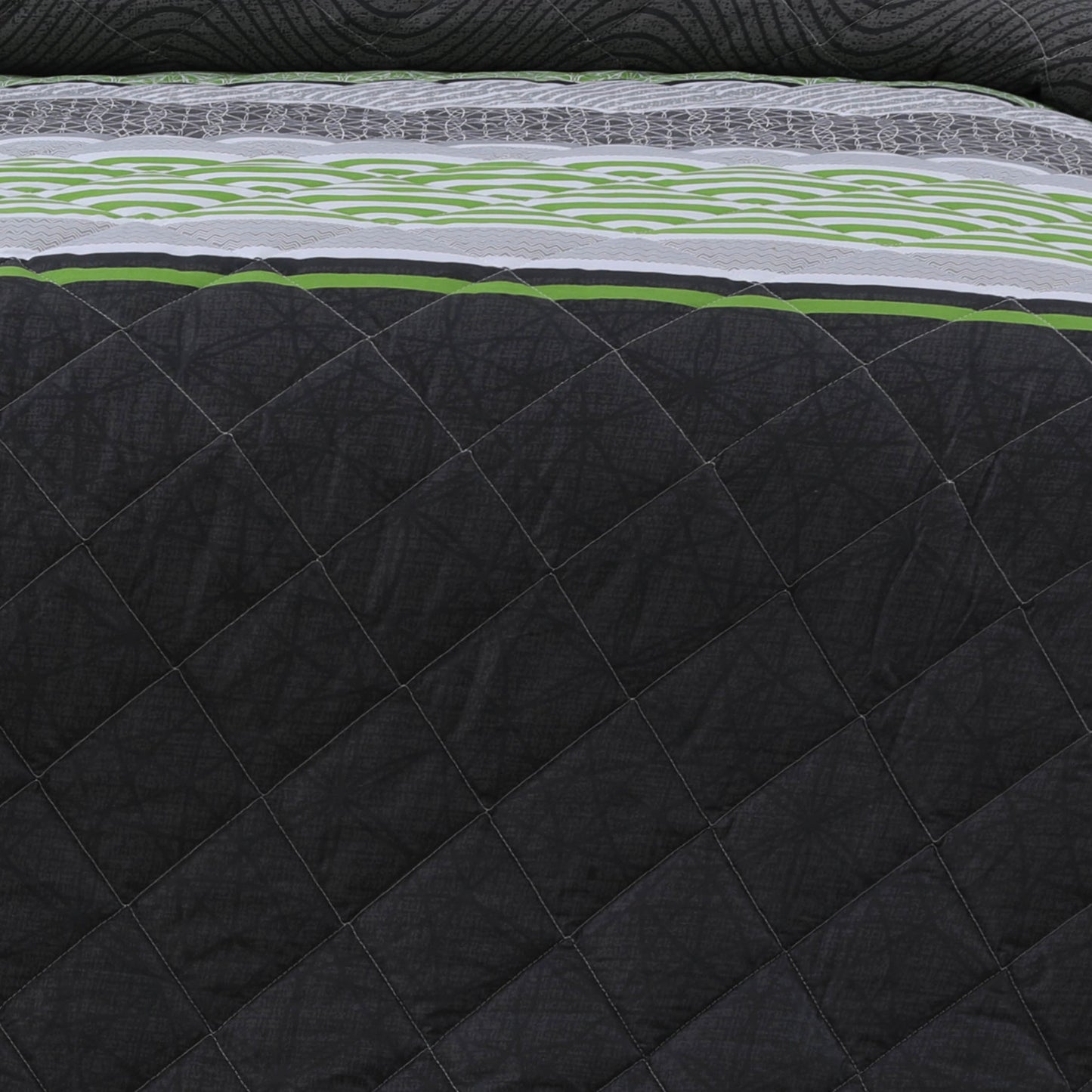 Topaz Green Cotton Blanket