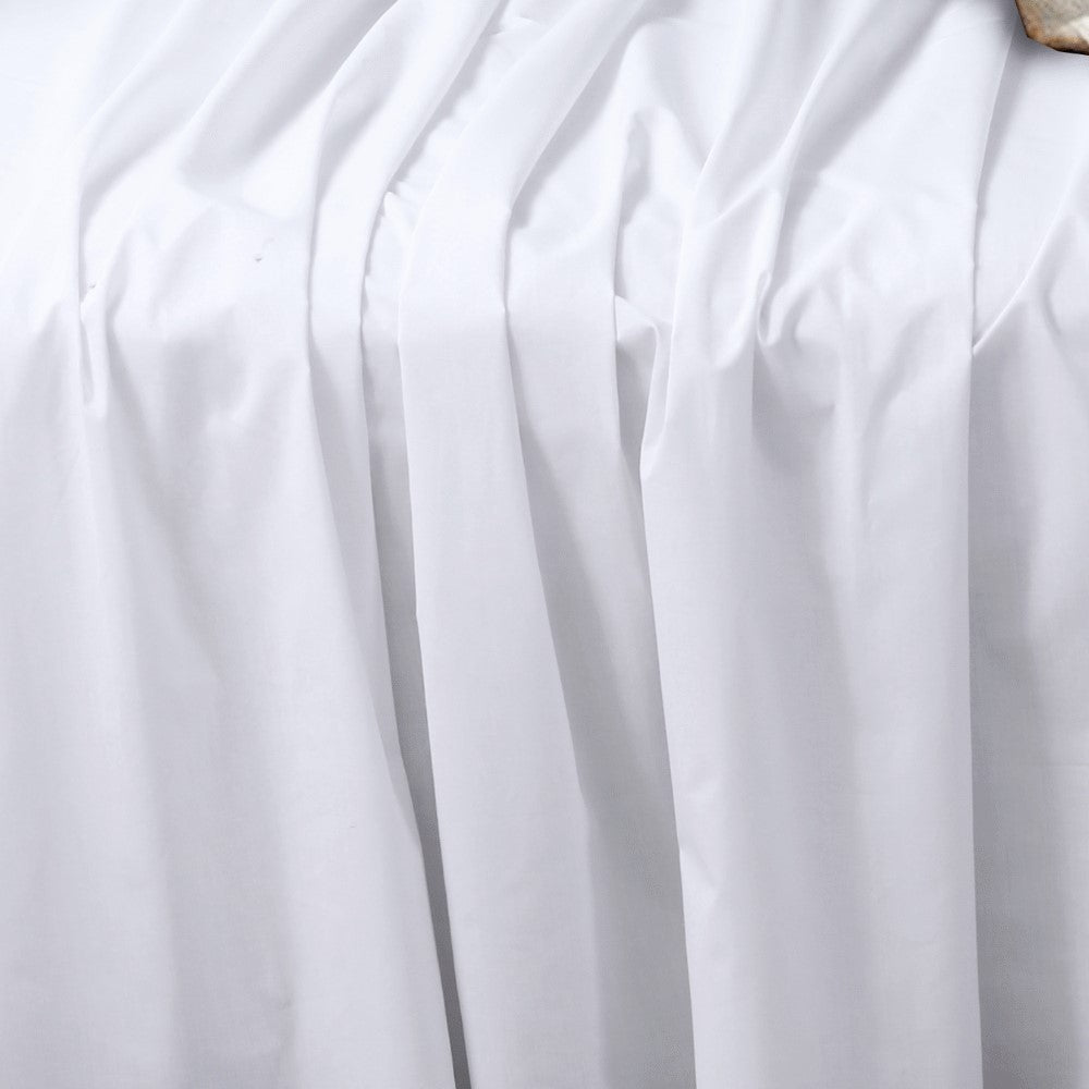 White Bed Sheet with Pillow Covers | Sheet Set