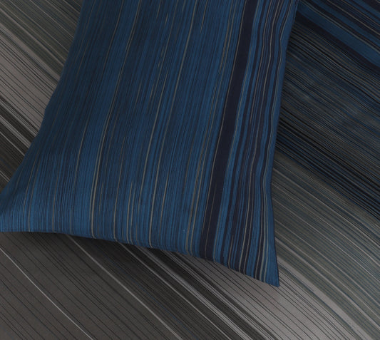 Check Pillowcases-Standard size | Blue Stripes