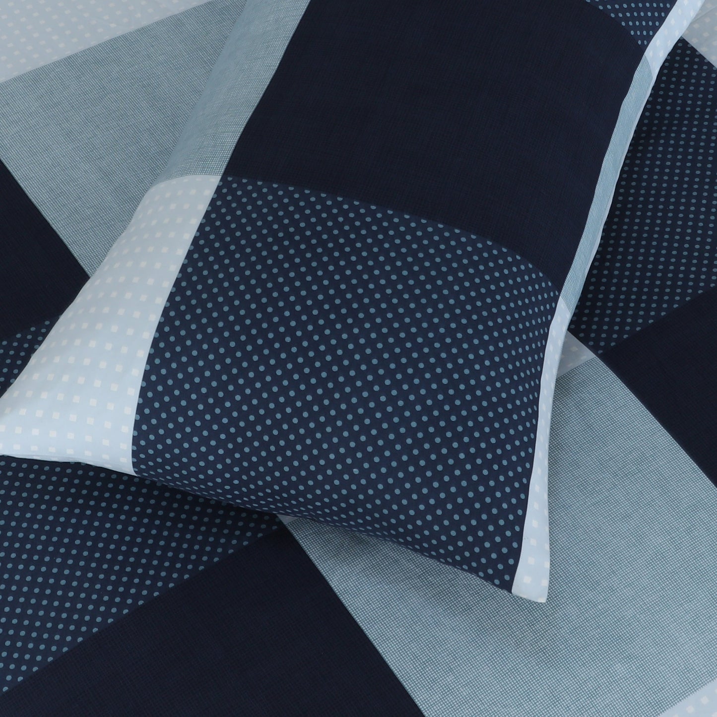 Check Quilt Cover Set-Classic Blue | Superior Hotel Linen