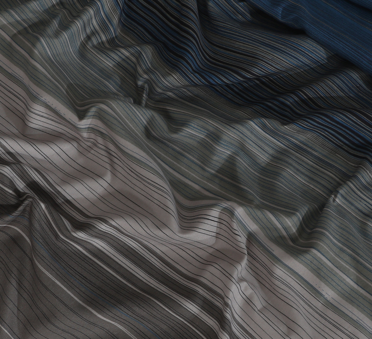 Check Europeon Pillowcases | Blue Stripes