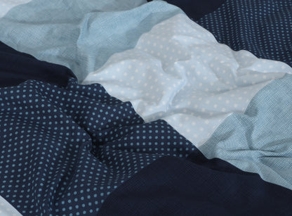 Check Europeon Pillowcases | Classic Blue