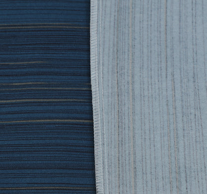 Check Pillowcases-Standard size | Blue Stripes