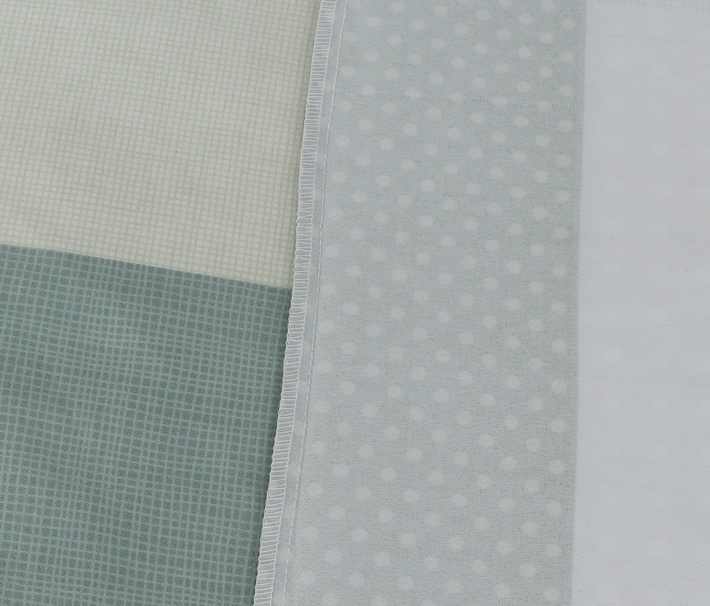 Check Europeon Pillowcases | Pastel Green