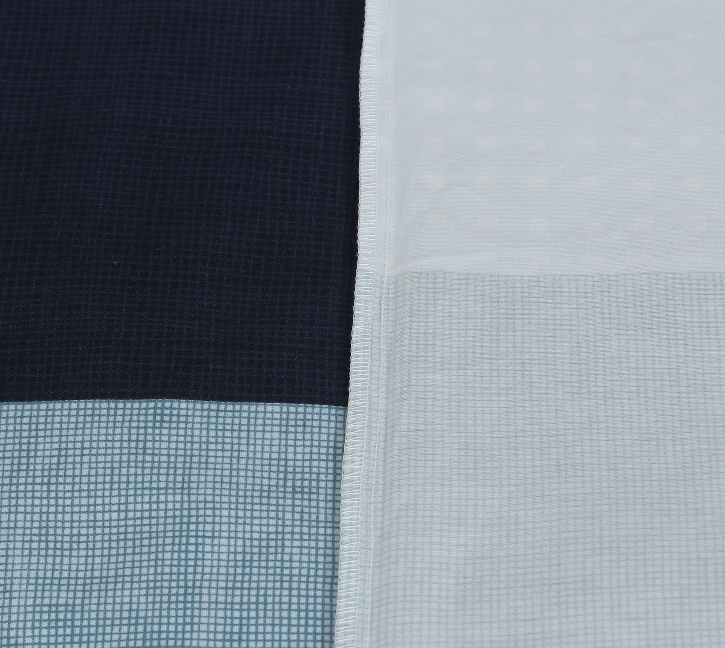 Check Europeon Pillowcases | Classic Blue