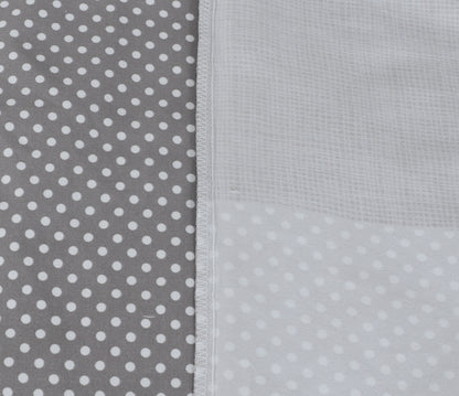 Check Europeon Pillowcases | Ash Grey