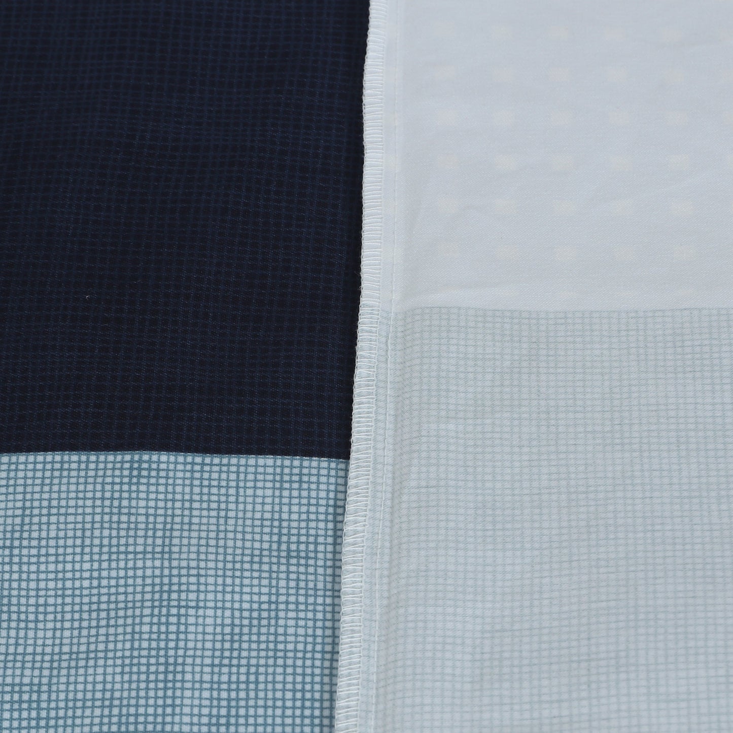 Check Quilt Cover Set-Classic Blue | Superior Hotel Linen