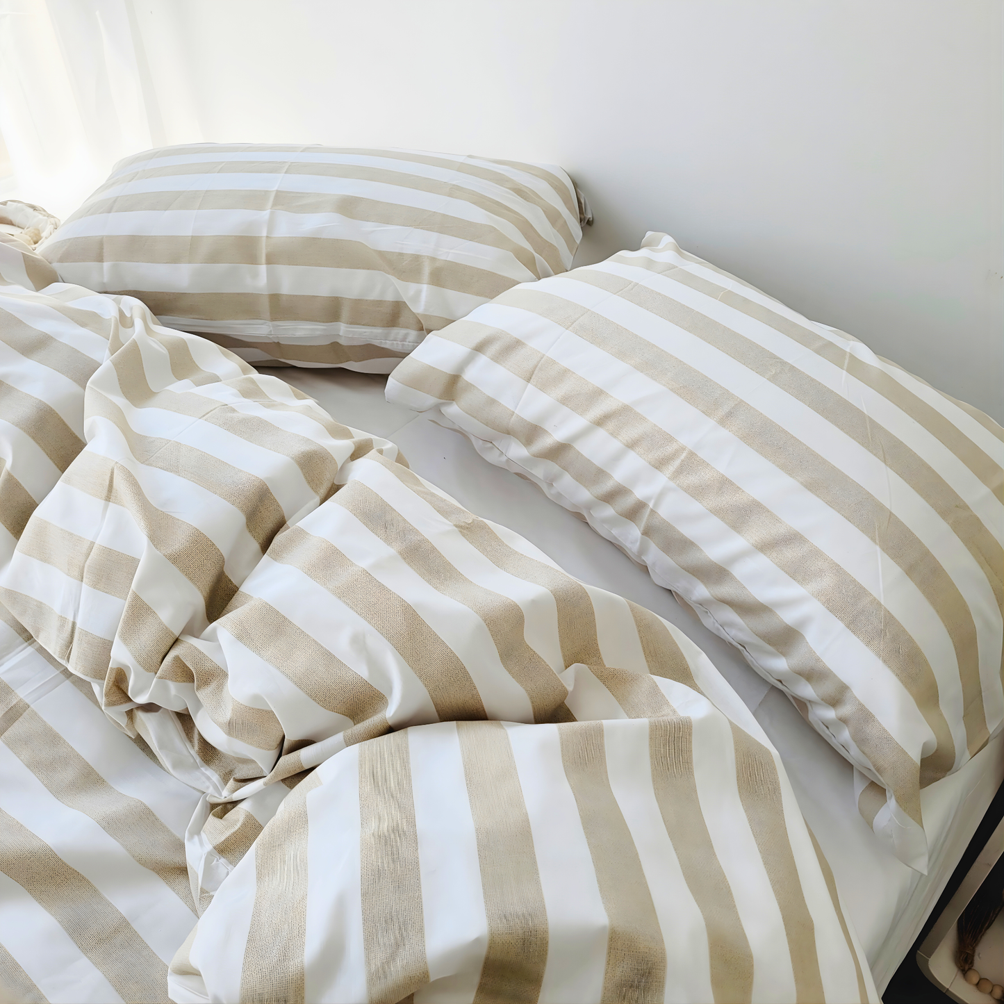 Luna Quilt Cover Set-Moisture-Wicking Fabric in Pure Cotton Percale