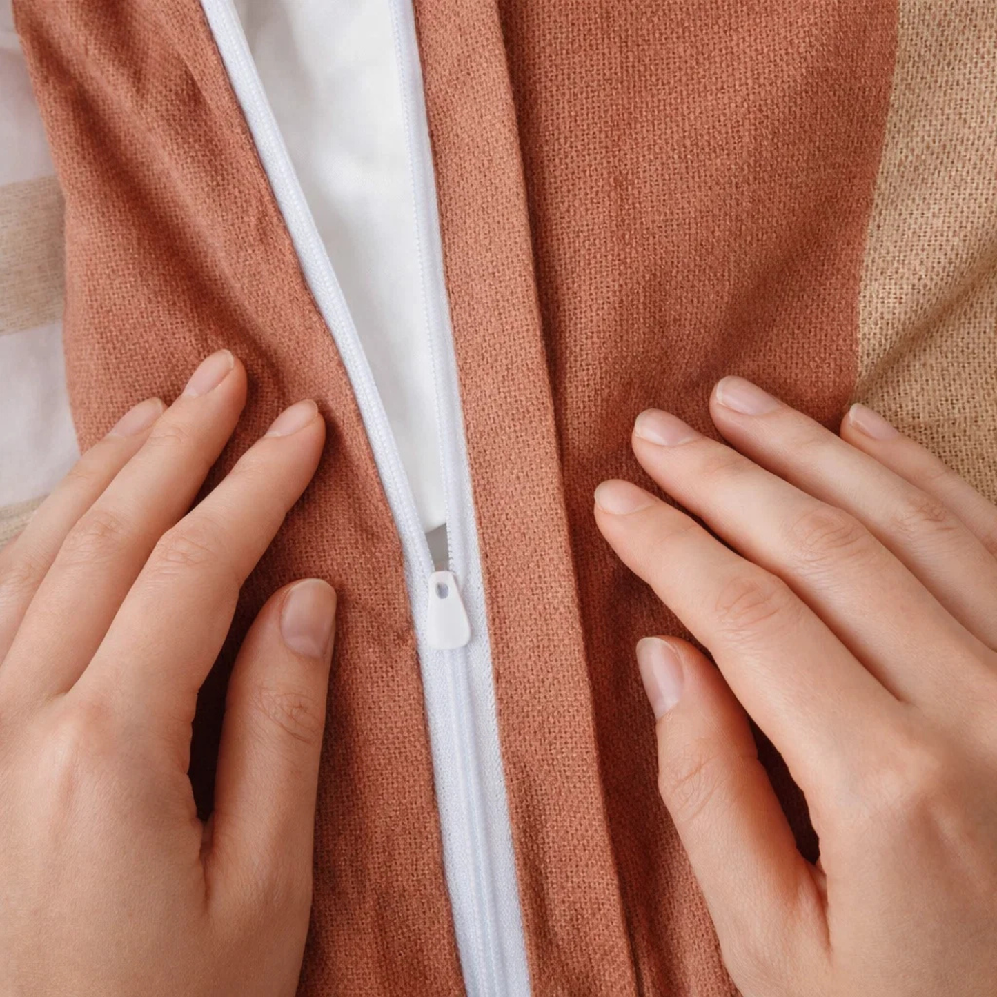 Luna Quilt Cover Set-Moisture-Wicking Fabric in Pure Cotton Percale