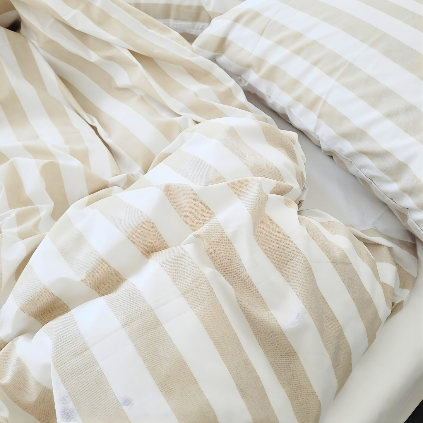 Luna Quilt Cover Set-Moisture-Wicking Fabric in Pure Cotton Percale