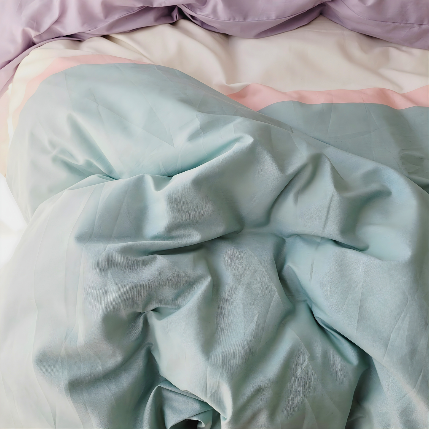 Indie Quilt Cover Set – Soft with Fade-Resistant Colors -Pure Cotton Percale