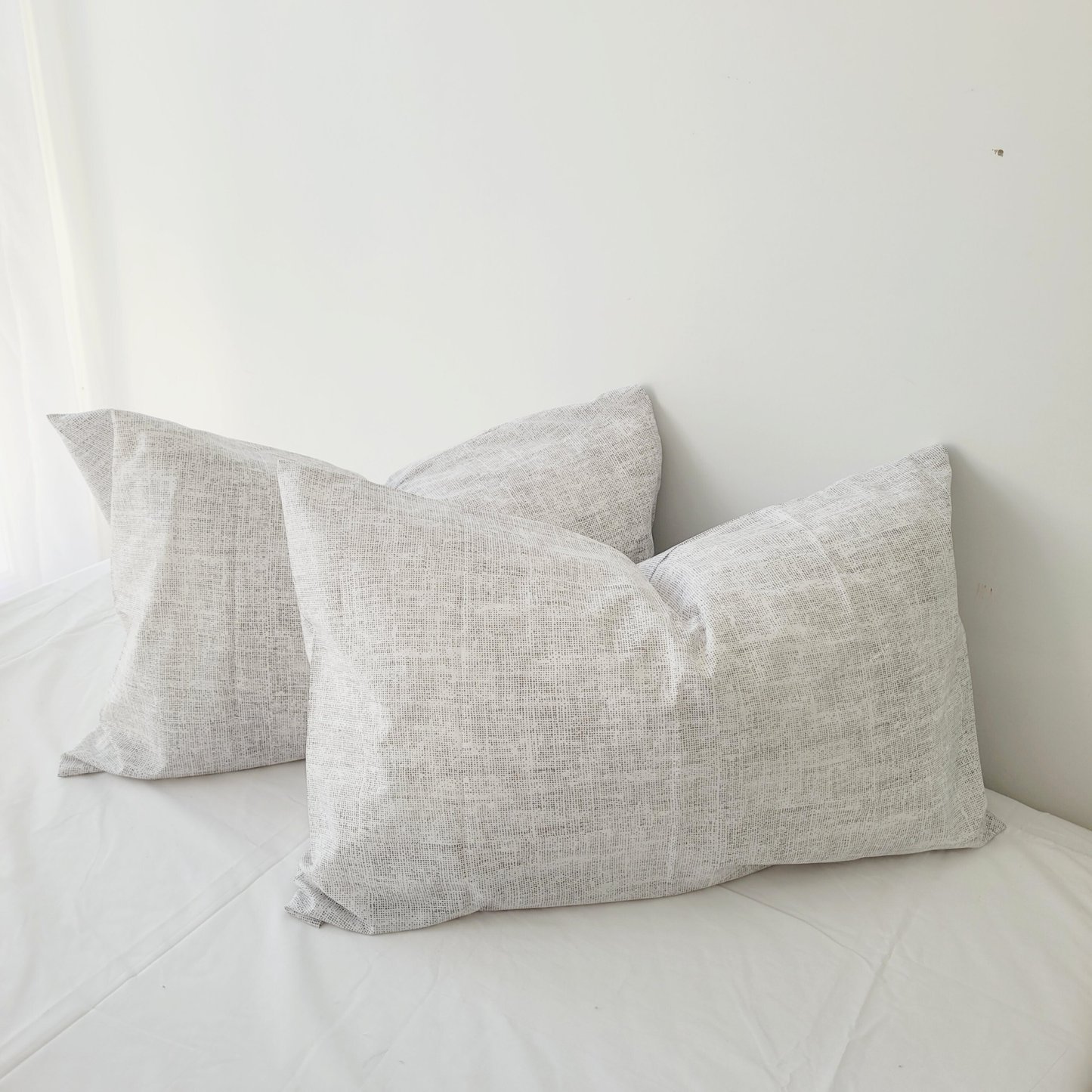 Ana-Eco Living Ultra Light Quilt Cover Set |Pure Cotton Percale