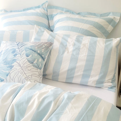 AQUA STRIX European Pillowcase Pair