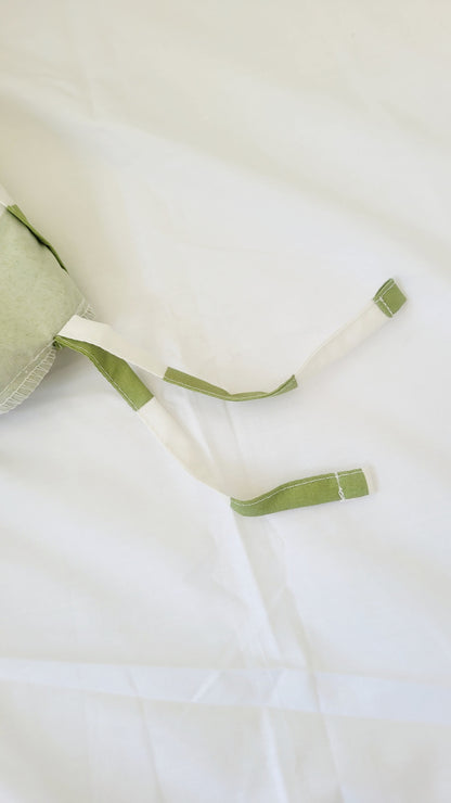 Olive Strix Microfiber Quilt Cover – Ultra-Soft & Luxury Bedding