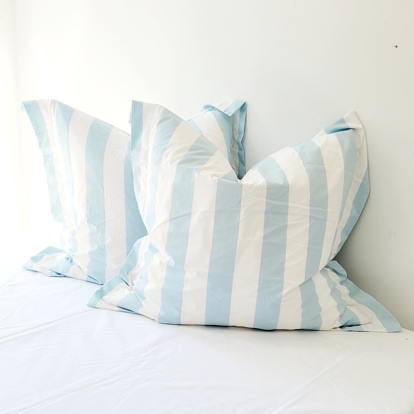 AQUA STRIX European Pillowcase Pair
