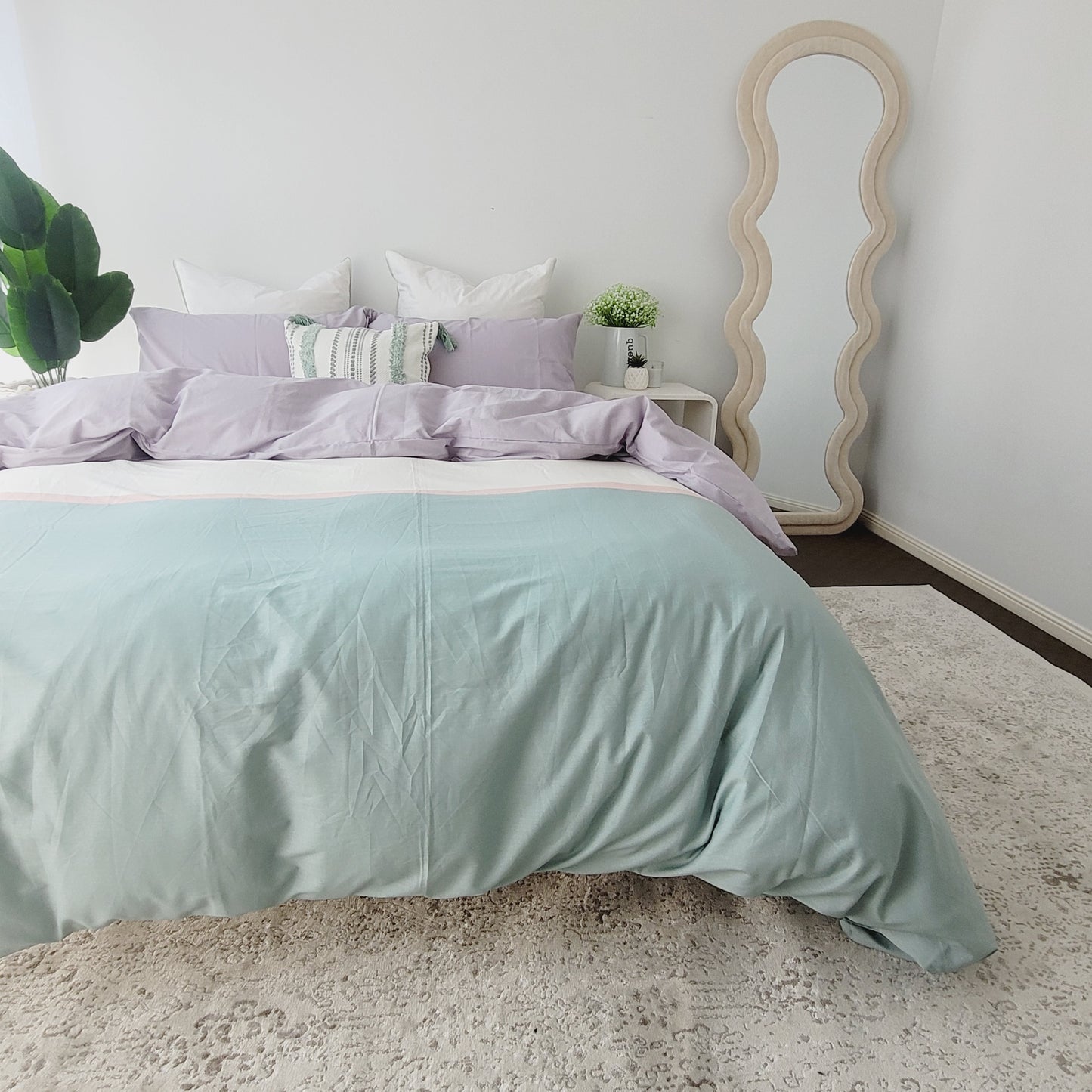 Indie Quilt Cover Set – Soft Cotton with Fade-Resistant Colors