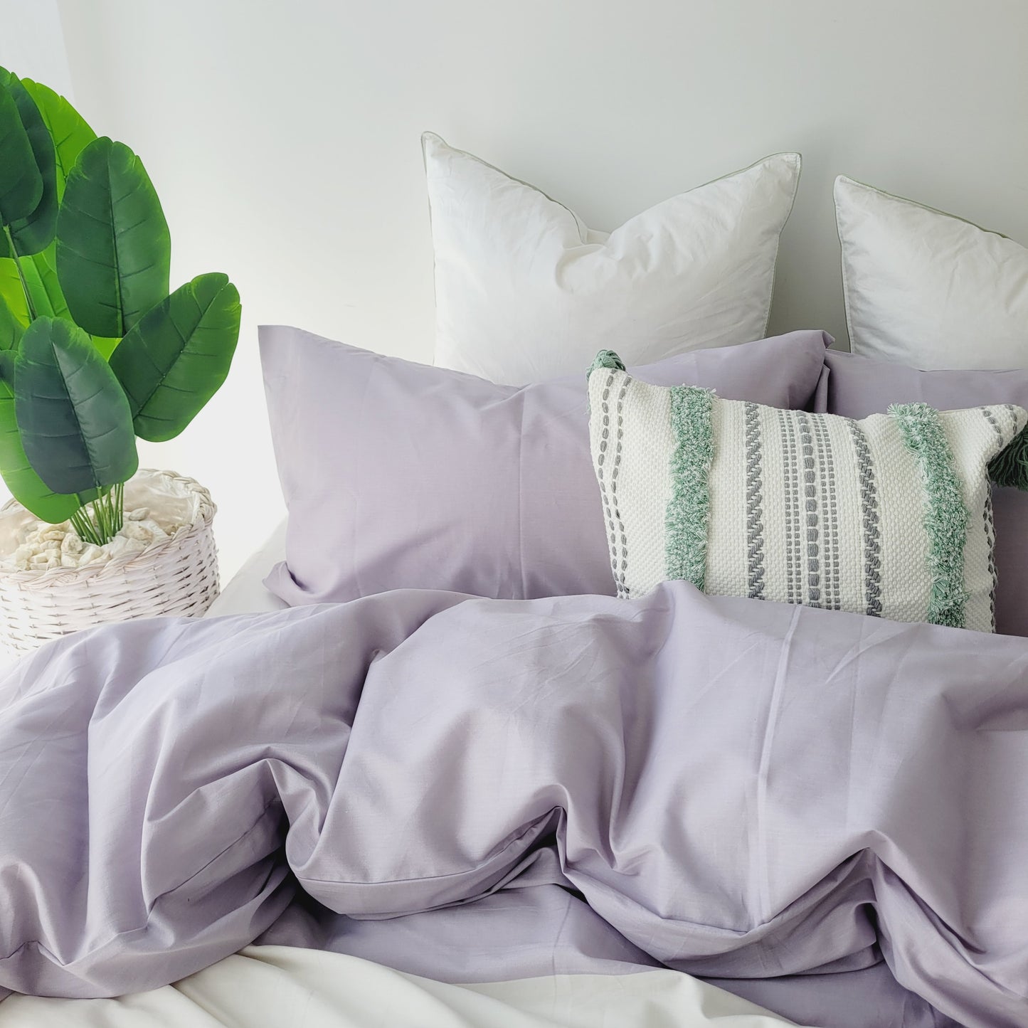 Indie Quilt Cover Set – Soft Cotton with Fade-Resistant Colors