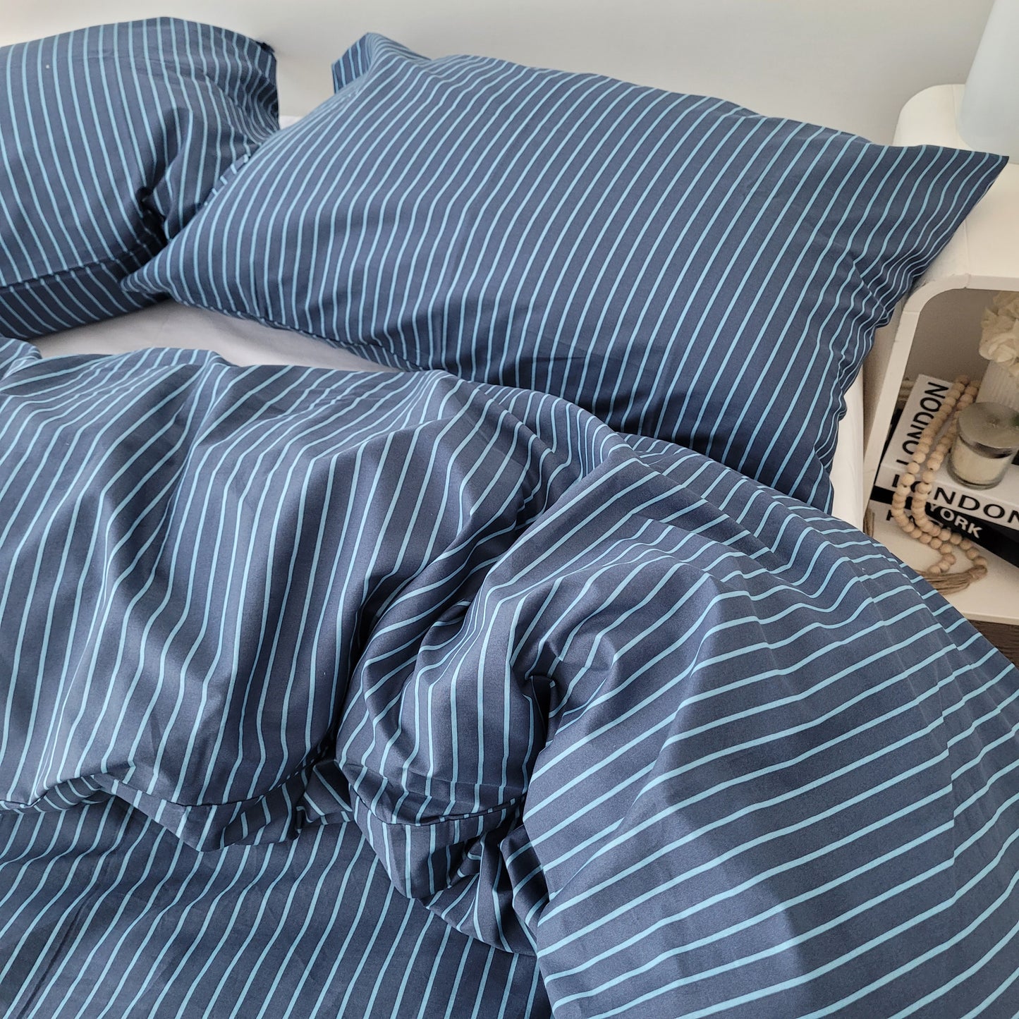 Abril-Premium 100% Cotton Quilt Cover Set