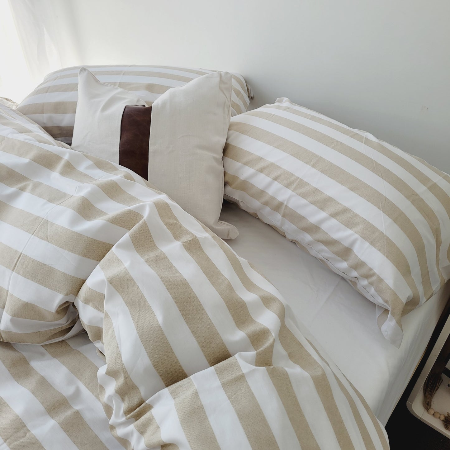 Luna Quilt Cover Set-Moisture-Wicking Fabric in Pure Cotton